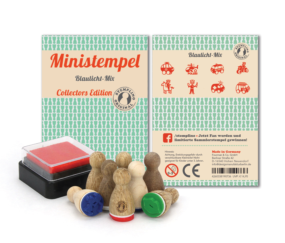 Stemplino Mini - Blaulicht-Mix - 4260338190736