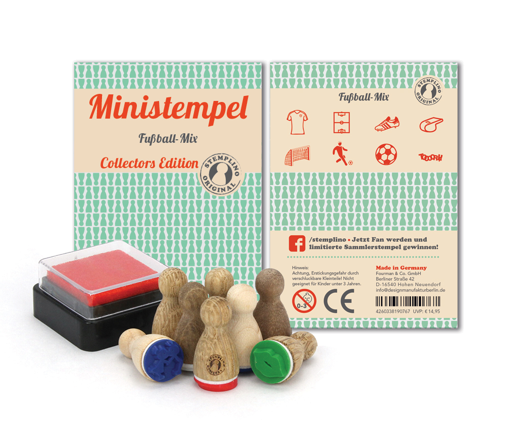 Stemplino Mini - Fussball-Mix - 4260338190767