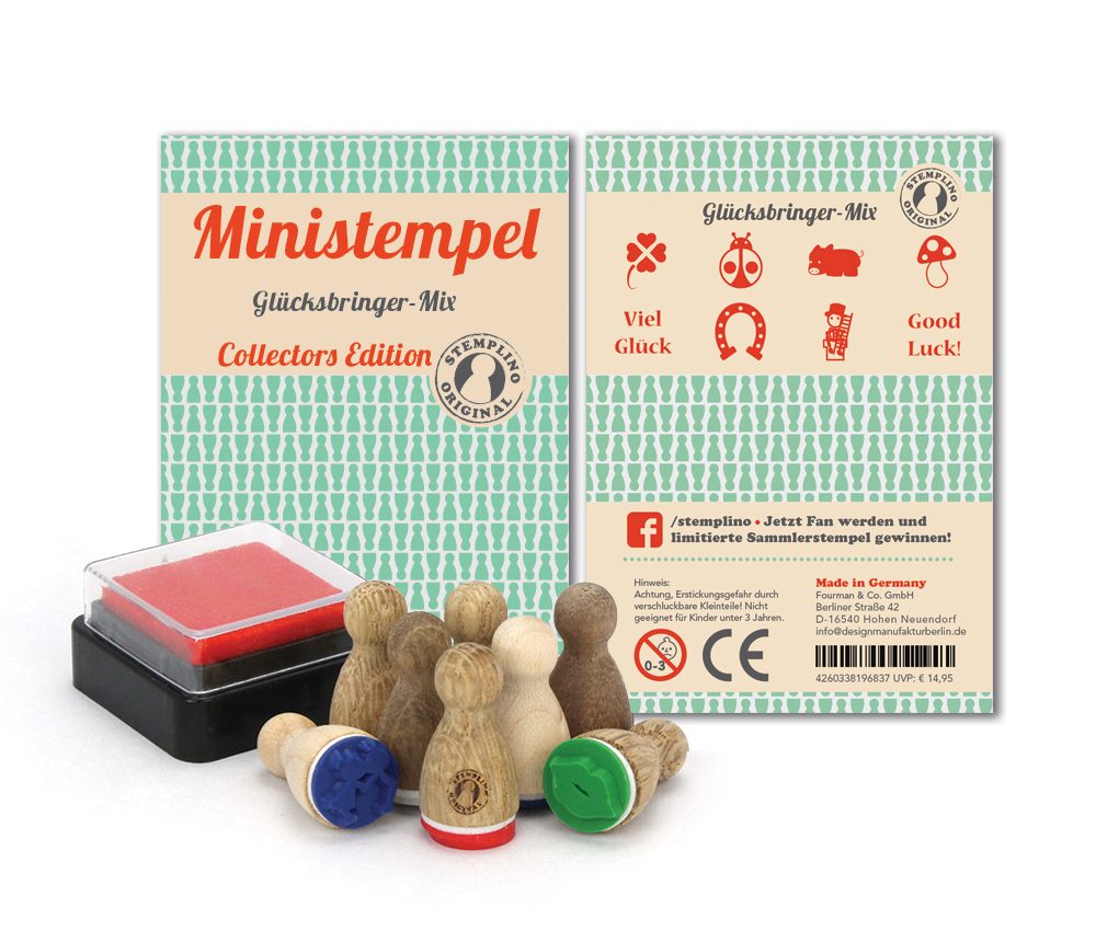 Stemplino Mini - Gl&#252;cksbringer-Mix - 4260338196837