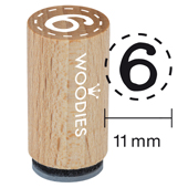 Mini Woodies - Stempel 6 oder 9 - WM-0806