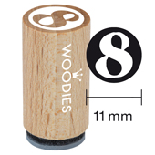 Mini Woodies - Stempel 8 - WM-0808
