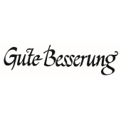 Text Stempel &quot;Gute Besserung&quot; - D-8072