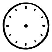 Woodies Motivestempel - Uhr - W-27004