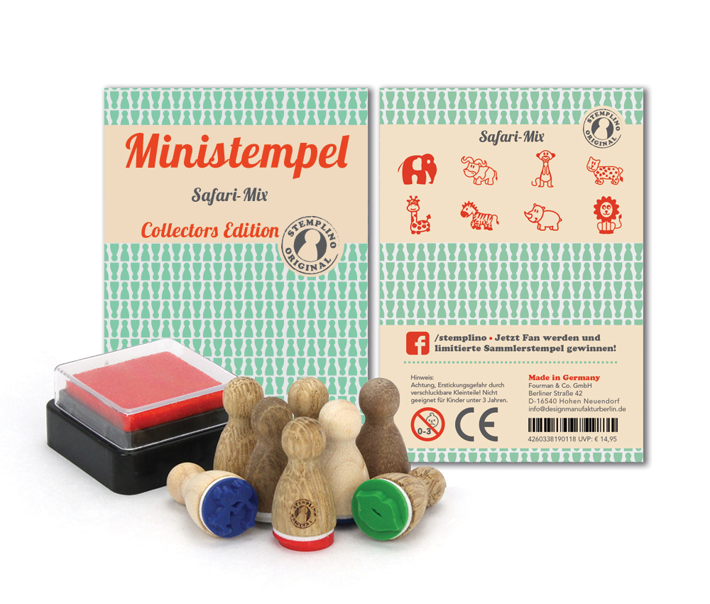 Stemplino Mini - Safari Mix - 4260338190118