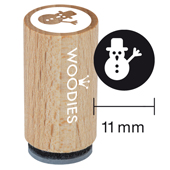 Mini Woodies - Snowman - WM-0706