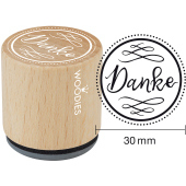 Woodies text stamp &quot;Thank you&quot; - W-12010