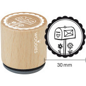 Woodies motive stamp - Mailbox - W-16008