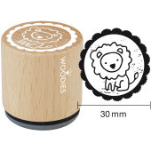 Woodies motive stamp - Lion - W-20001