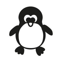 Stemplino Mini - Pingouin Peggy - A167