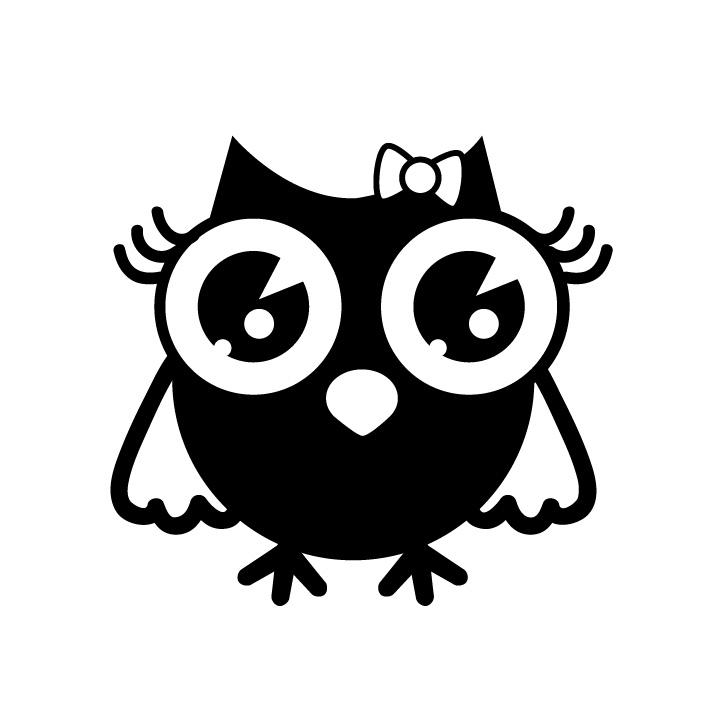 Stemplino Mini - Hibou Emma - B027