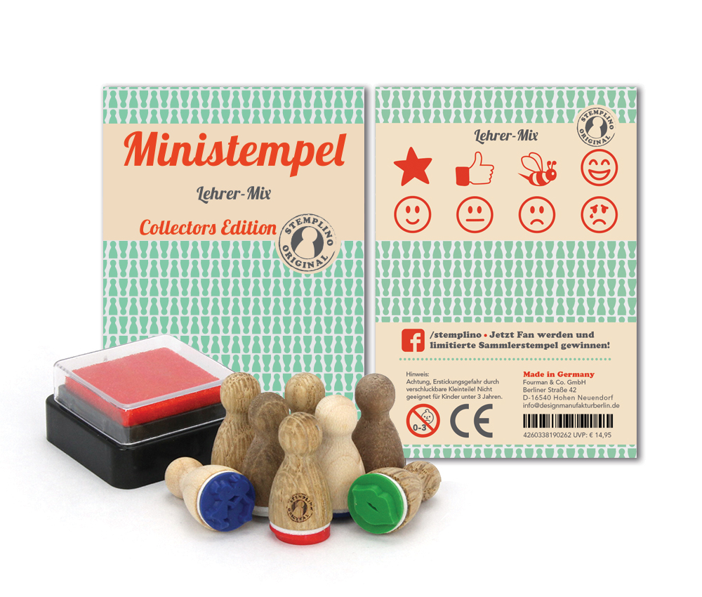 Stemplino Mini - M&#233;lange Enseignant - 4260338190262