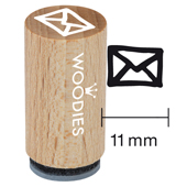 Timbre Mini Woodies - Enveloppe - WM-0105