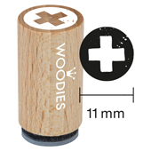 Timbre Mini Woodies - Croix - WM-0107