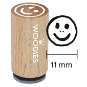 Timbre Mini Woodies - Smiley - WM-0109