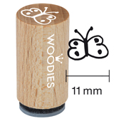 Timbre Mini Woodies - Papillon - WM-0207