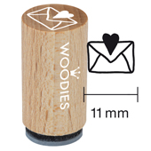 Timbre Mini Woodies - Enveloppe - WM-0407