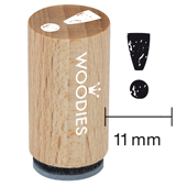 Timbre Mini Woodies - Point d&#39;exclamation - WM-0505