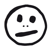 Timbre Mini Woodies - Smiley MEDIUM - WM-0508