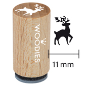Timbre Mini Woodies - Cerf - WM-0705