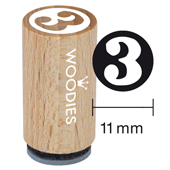 Timbre Mini Woodies - Timbre 3 - WM-0803