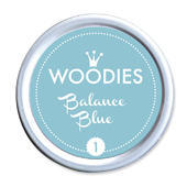 Tampon encreur Woodies - Balance Blue - W-99001