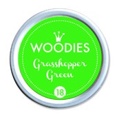 Tampon encreur Woodies - Grasshopper Green - W-99018