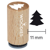 Timbre Mini Woodies - Sapin de No&#235;l - WM-0702