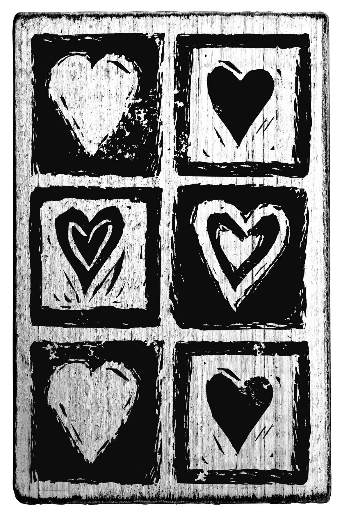 Vintage - Hearts - V-01023