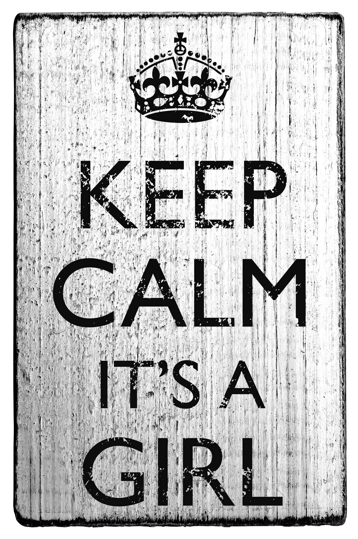 Vintage - Keep Calm It&#39;s a girl - V-01051