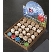 Pr&#233;sentoir de timbres de texte Woodies - LA SUISSE - WZ-1000