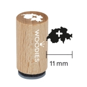 Timbre Mini Woodies - Carte Suisse - WM-1005