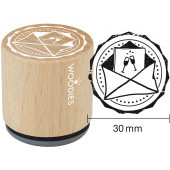 Timbre motif Woodies - Enveloppe - W-17002