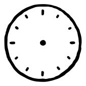 Timbre motif Woodies - Horloge - W-27004