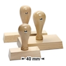 Tampon bois jusqu&#39;&#224; 40 mm