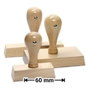 Tampon bois jusqu&#39;&#224; 60 mm