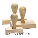 Tampon bois jusqu&#39;&#224; 70 mm