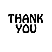 Stemplino &quot;Thank you&quot; - inglese - C034