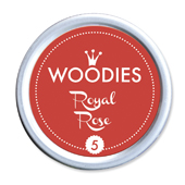 Tampone di inchiostro Woodies - Royal Rose - W-99005