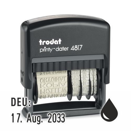 Trodat Printy 4817 (tedesco)